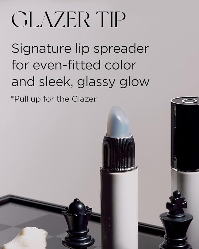 Non-Section Glowy Tint – 109 BITTER WINDS – Glass Lasting Transparent & Flexible Lip Makeup - Moisturizing Lip Stain for Glossy Finish – Buildable Lipstick for Fuller Looking Lip, 0.18 fl.oz.