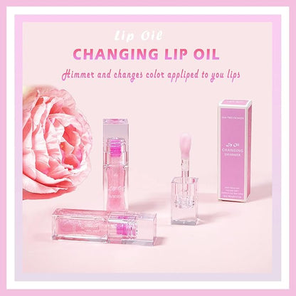 Magic Color Changing Lip Oil, Lip Oil Color Magic