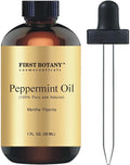 First Botany, 100% Pure Peppermint Oil - Premium Peppermint Essential Oil for Aromatherapy, Massage & Household Uses - 1 fl oz