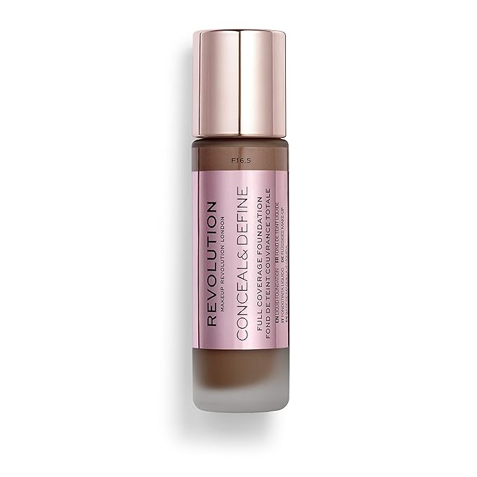 Makeup Revolution Conceal and Define Concealer, Full Coverage 0.7 Fl Oz