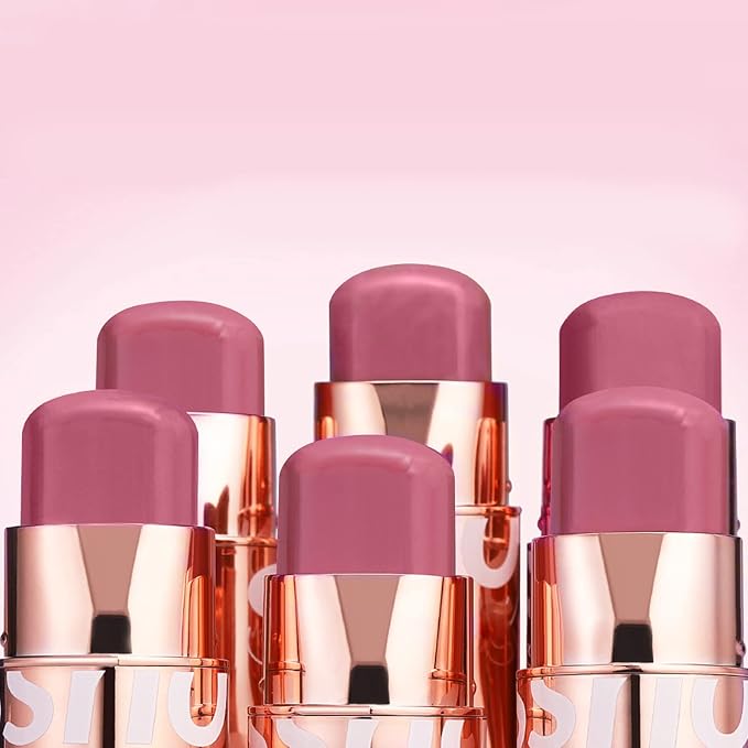 Cream Blush Stick for Cheeks Makeup,Waterproof Blush Face