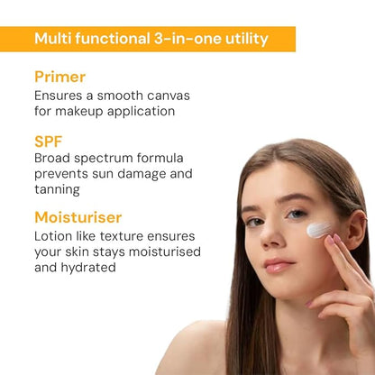 SPF 30 Sunscreen Lotion | 1.86 Fl Oz (55 ml) | with Broad Spectrum UVA & UVB Rays Protection | Waterproof & Non Greasy Sunblock Lotion