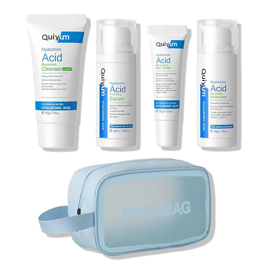 Skin Care Set, Hyaluronic Acid Travel Hydrating