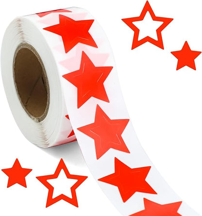 Tanning Stickers | 500 Pack | Spray Tan | Tanning Bed | Outdoors | Body Decals (Star)