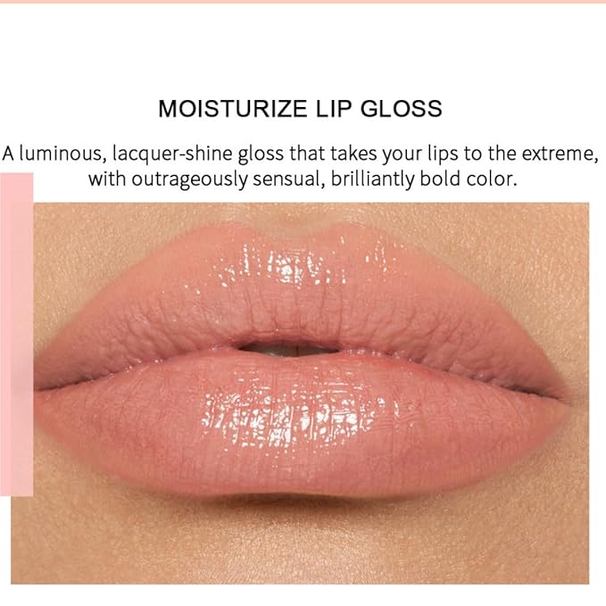 Lip Gloss Moisturizing Glossy Finish All-Day Wear Gloss Lip