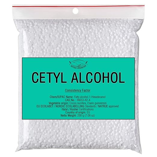 Cetyl Alcohol for Homemade Cosmetics, Lipsticks, oz