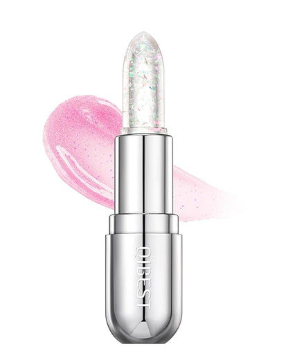 Glitter Balm Long Lasting PH Lipstick, Jelly Color Glitter