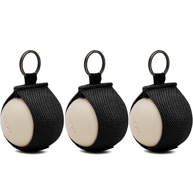 WKieason Lip Balm Holder Sleeve with Keychain Lipstick Tight-knit