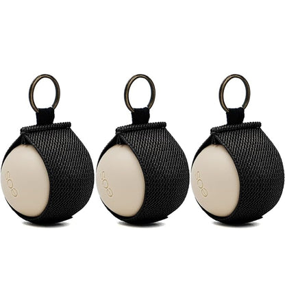 WKieason Lip Balm Holder Sleeve with Keychain Lipstick Tight-knit