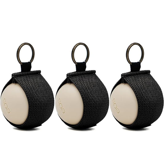 WKieason Lip Balm Holder Sleeve with Keychain Lipstick Tight-knit