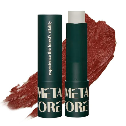 METAFORET Vegan Tinted Lip Balm 0.12oz Clear)
