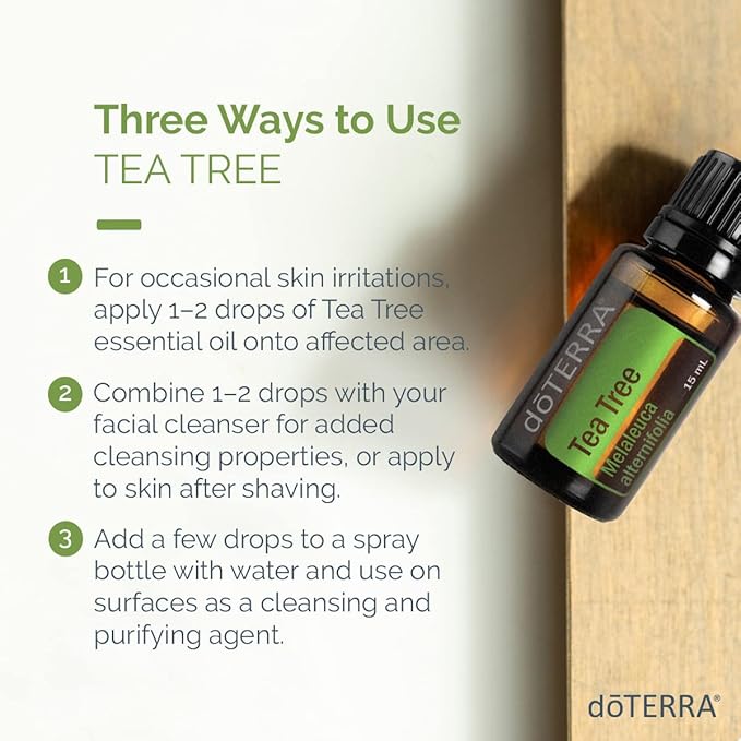 doTERRA Melaleuca (Tea Tree) Essential Oil - 15 mL