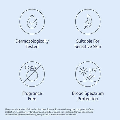 Cancer Council SPF 50+ Face Day Wear BB Cream Matte Light Tint 50ml