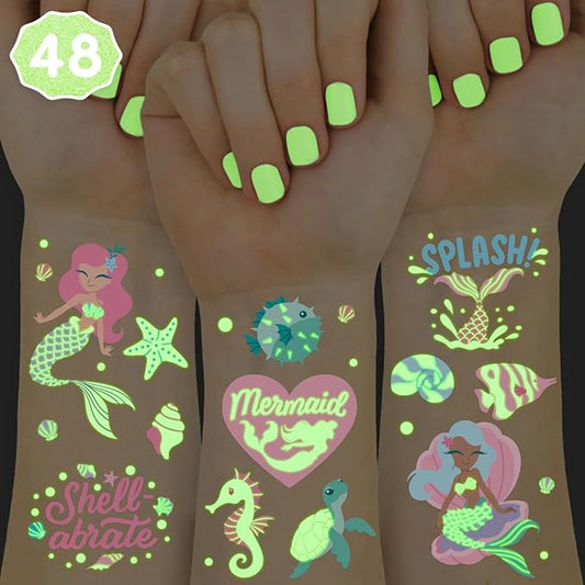 xo, Fetti Party Mermaid Glow in Dark + Crafts