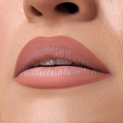 Retractable Waterproof Lip Liner with Built-in Sharpener by Beauty Creations NUDEX Collection (Comfort Zone 02)