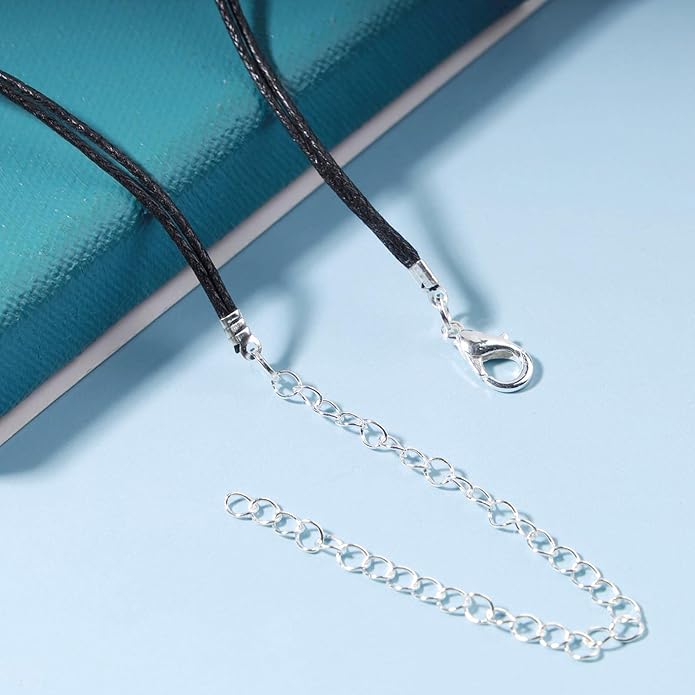 Boho Layered Suede Choker Necklace Black