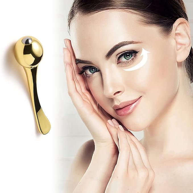 Eye Cream Applicator Anti Wrinkle & Eye Fatigue Relief Massage Stick for Reduce Puffiness and Dark Circles Removal