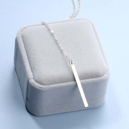 Boho Long Bar Necklace Choker Y