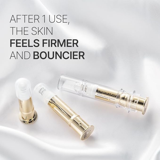 PDRN Hydrating Repair Ampoule Serum Powerful Anti Aging Face and Neck for Skin Turnover Skin Regeneration Wound Healing Korean Skincare 15ml 0.5 Fl Oz