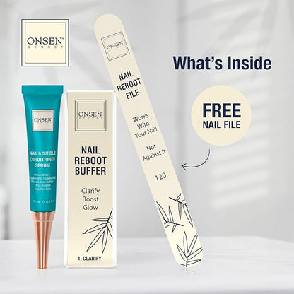Onsen japanese nail file buffer