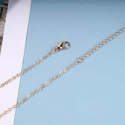 Boho Evil Eye Necklace Exquisite Cross