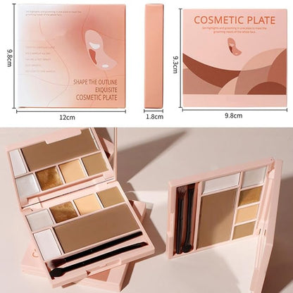 Pro Cream Highlight and Contour Palette Kit