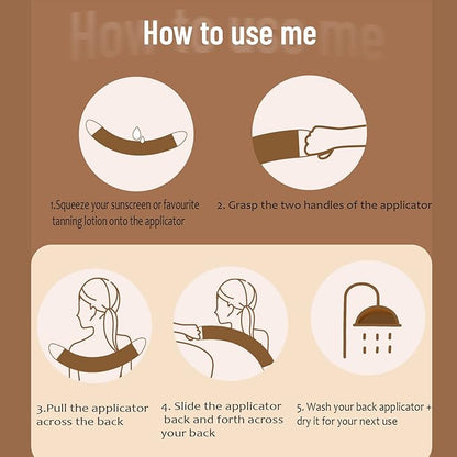 Yoseng 2-in-1 Self Tanner Brush Kit - For a Flawless and Easy Self-Tanning Experience