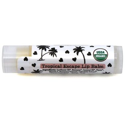 Organic Lip Balm 3 pack, Made