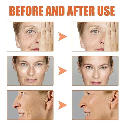 2pcs Face Serum, Stock Solution Facial Serum, in a Bottle, Instant Face Lift & Anti Aging Serum for Reduce Fine Lines, Wrinkles, Plump Skin