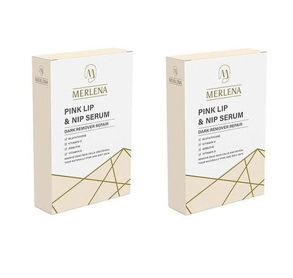 (Pack of 2) Merlena Pink Lip Hydrating