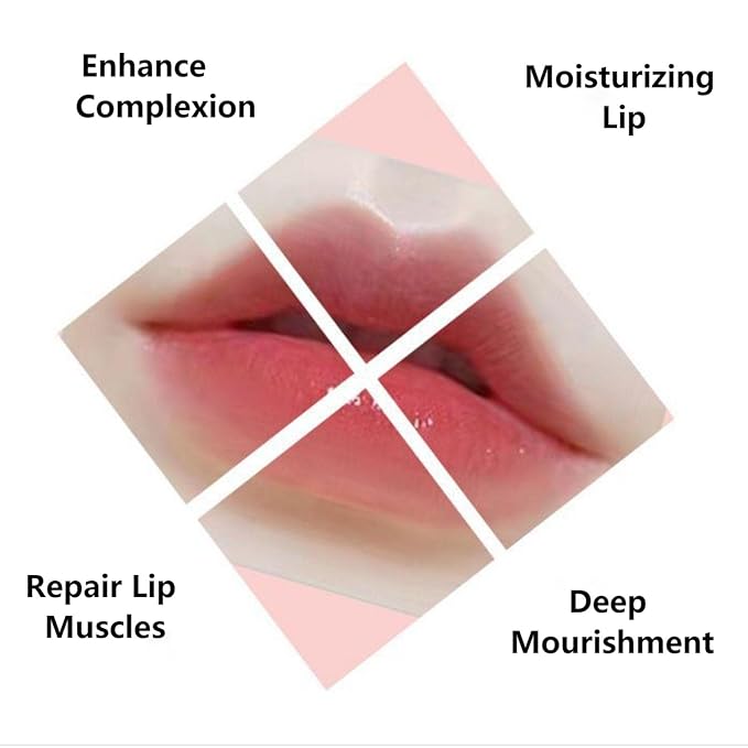 Lip Gloss Set, 6 PCS, Transparent Lip Balm, Gloss