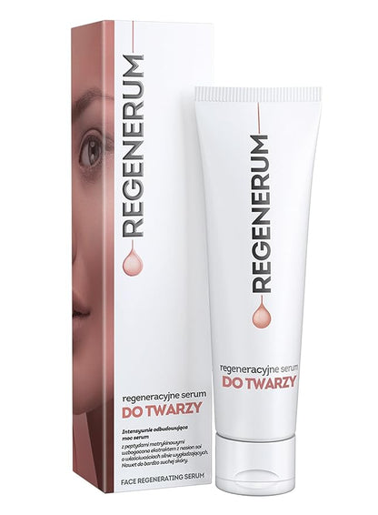Face Regenerating Serum - Intensive Hydration and Nourishment for Dry and Sensitive Skin with SPF 15 Protection - 50ml