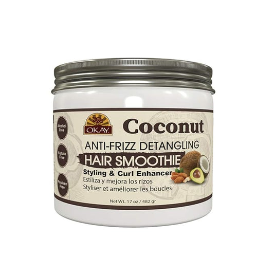 Okay coconut anti frizz detangling