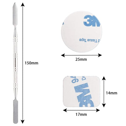 100Pcs Metal Stickers for Magnetic Palette Empty Eyeshadow