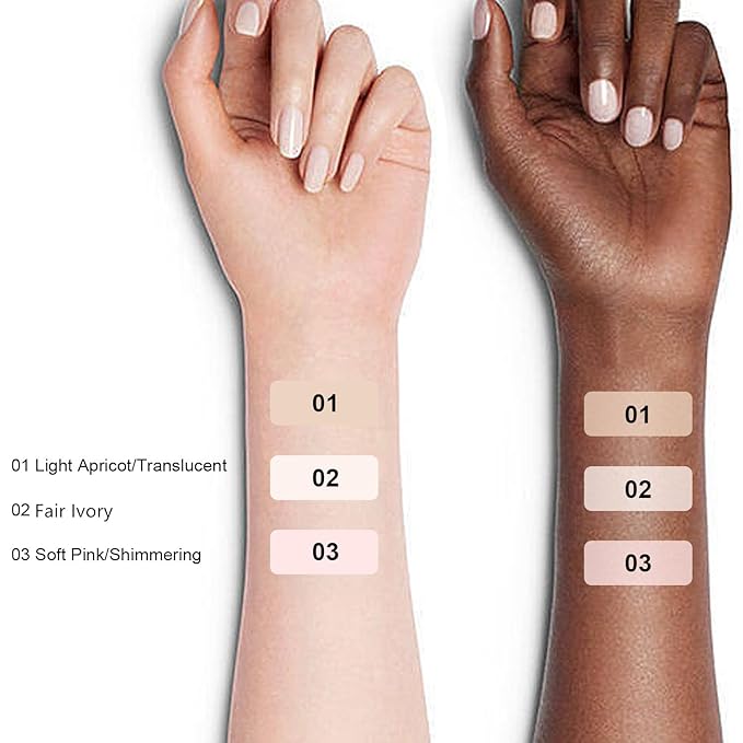 Setting Powder Lightweight Loose Powder Finishing Powder Long-Lasting Ivory)-3 Boxes