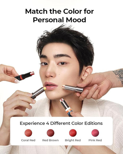 GRAFEN Triple Color Lip Balm Coral Magnetic