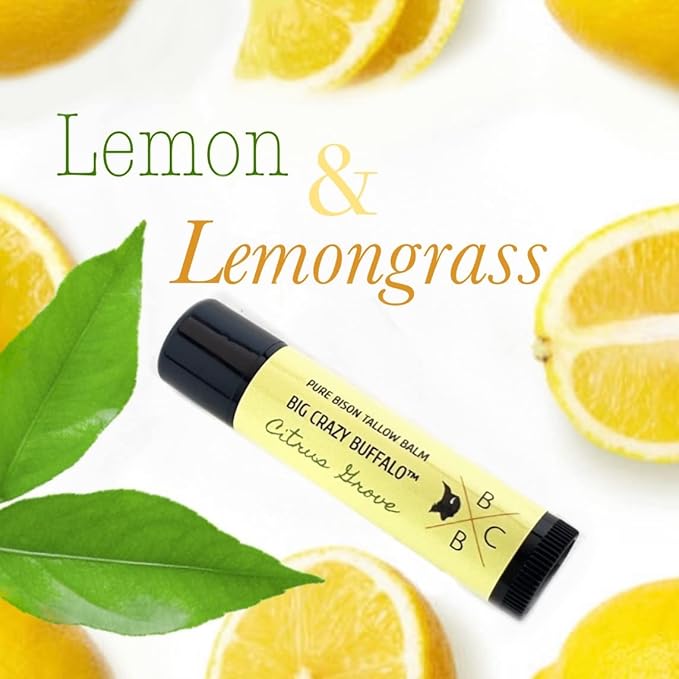 Pure Bison Tallow Lip Balm Set Hydrating