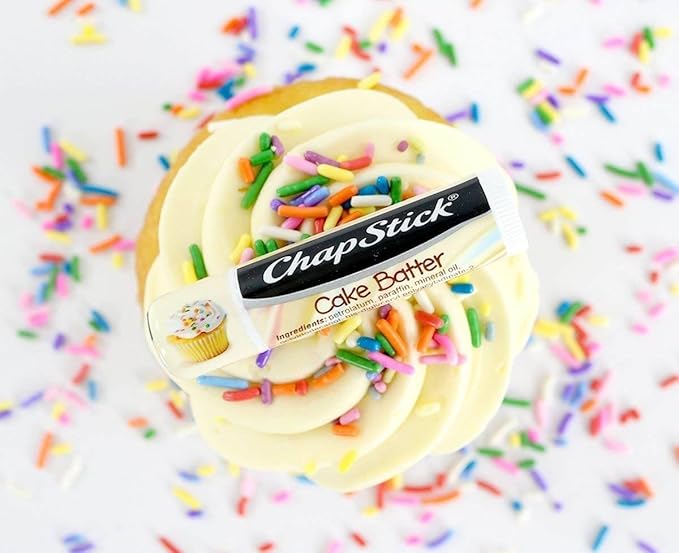ChapStick Limited Edition Cake Batter, 12-Stick