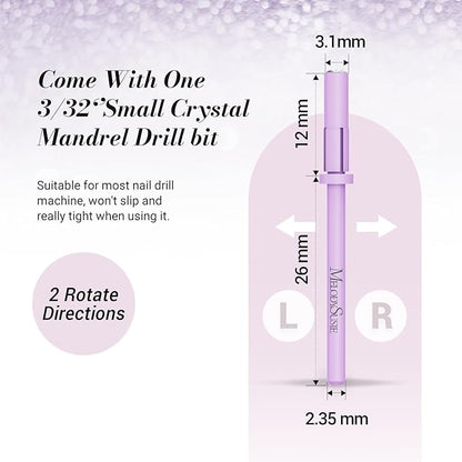 Melodysusie 50 pcs nail drill