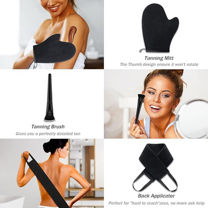 Self Tanner Mitt Applicator - Tanning Mitts Self Tanner, Self Tanning Mitt Applicator and Self Tanner Back Applicator, Tanning Glove for Self Tan Mit Self Tanner mit Self Tan Mitt Applicator