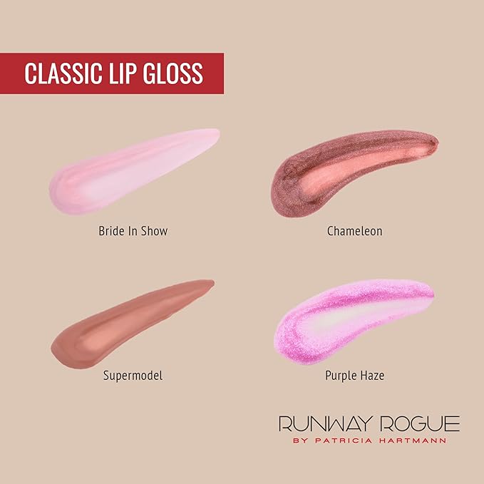 Runway Rogue Classic Lip Gloss, Sheer Pearly Pale-Pink Rogue