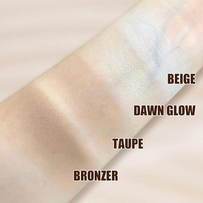 Gray Brown Contour Palette,Stereo Nose Side Shadow Matte