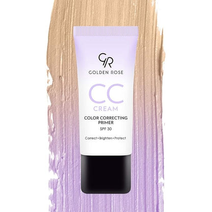 Golden Rose Makeup CC Cream Color Correcting Primer - (Violet)