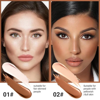 evpct 4 Color Contour Stick Makeup Set Concealer