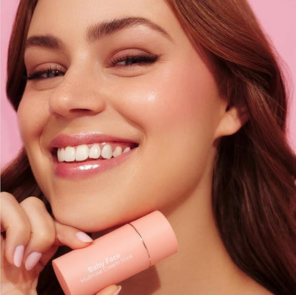 MCoBeauty Baby Face Multi-Use Cream Stick, Kitty Coral Free Cosmetics