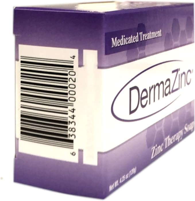 DermaZinc Zinc Therapy Soap 120g bar