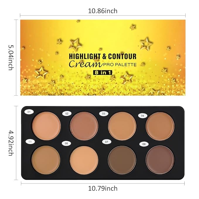 Professional Light to Medium to Dark Color Correcting