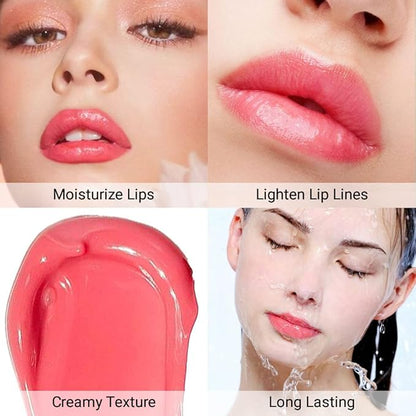 evpct 6Pcs Aloe Vera Tinted Lip Balms PH Changing