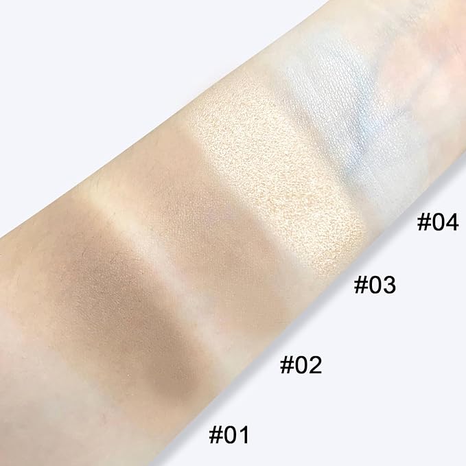 Face Highlighter Makeup Palette, Shimmer Glitter Diamond Sparkly