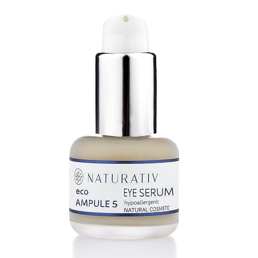 Ecoampoule 5 Serum | Eye Serum | Extensive hydration & Reduce Fine Line, Tightens | Hyaluronic Acid, Cornflower Water, Caffeine | 30 ml